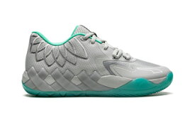 バスケットシューズ バッシュ ラメロボール プーマ Puma MB.01 Lo UFO Gray/Teal