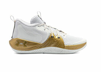 バスケットシューズ バッシュ   アンダーアーマー UnderArmour Embiid One White Gold