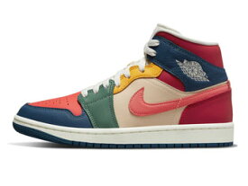 バスケットシューズ バッシュ スニーカー ジョーダン Jordan Wmns Air Jordan 1 Mid SE W Multi ストリート 【WOMEN'S】