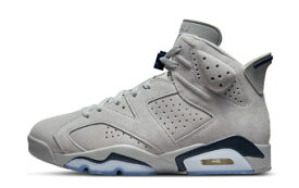 バスケットシューズ バッシュ スニーカー ジョーダン Jordan Air Jordan 6 Retro Georgetown Grey/College Navy ストリート