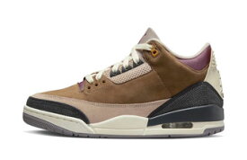 バスケットシューズ バッシュ スニーカー アーキオブラウン ジョーダン Jordan AIR JORDAN 3 RETRO SE Archaeo Brown ストリート