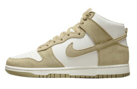 バスケットシューズ バッシュ スニーカー ナイキ Nike Dunk High Retro Sail/Beige ストリート