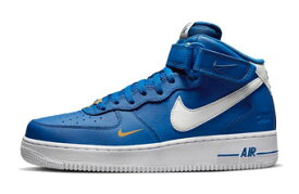 シューズ スニーカー 40thコレクション ナイキ Nike Air Force 1 Mid '07 LV8 Blue/Yellow/White/Sail ストリート