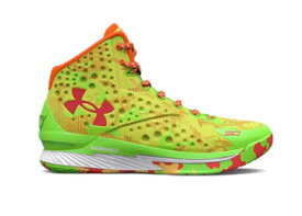 バスケットシューズ バッシュ アンダーアーマー UnderArmour Curry 1 SPK Hyper Green/Team Orange/Red