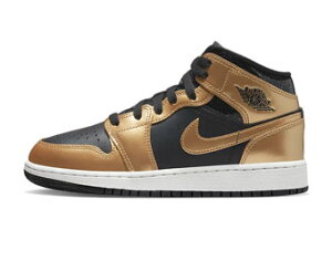 oXPbgV[Y obV Xj[J[ W[_ Jordan Air Jordan 1 Mid SE GS Glitter GS Black/Gold Xg[g yGSzLbY