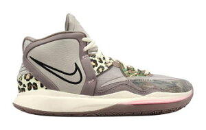 �o�X�P�b�g�V���[�Y �o�b�V�� �i�C�L Nike Kyrie Infinity Leopard Camo Grey/Black