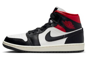 oXPbgV[Y obV Xj[J[ W[_ Jordan Wmns Air Jordan 1 Mid W White/Black/Red Xg[g yWOMEN'Sz