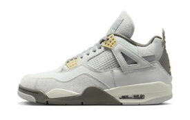 バスケットシューズ バッシュ スニーカー ジョーダン Jordan Air Jordan 4 Retro SE Craft Photon Dust Gray ストリート