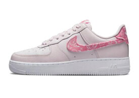 バスケットシューズ バッシュ スニーカー ナイキ Nike WMNS AIR FORCE 1　Pink Paisley W Pink/Coral Chalk-White ストリート 【WOMEN'S】