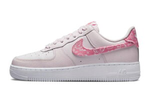 �o�X�P�b�g�V���[�Y �o�b�V�� �X�j�[�J�[ �i�C�L Nike WMNS AIR FORCE 1 Pink Paisley W Pink/Coral Chalk-White �X�g���[�g �yWOMEN'S�z