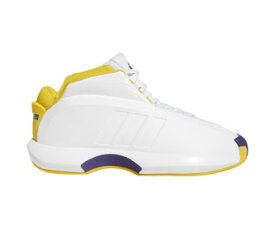 バスケットシューズ バッシュ アデイダス Adidas Crazy 1 Playoff White/Yellow