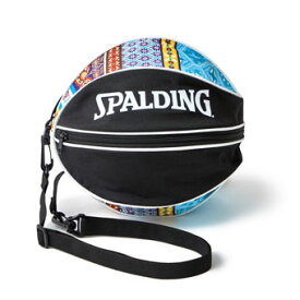 バスケットバッグ ボールバック スポルディング Spalding Ball Bag ボヘミアン ブルー Blk/Blue