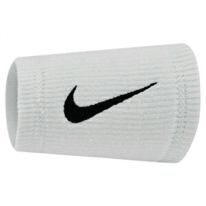 �o�X�P�b�g���X�g�o���h �i�C�L Nike Elite Double Wide White/Black