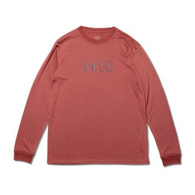 バスケットロング　Tシャツ ウェア アクター AKTR AKTR LOGO L/S SPORTS TEE RED 【MEN'S】