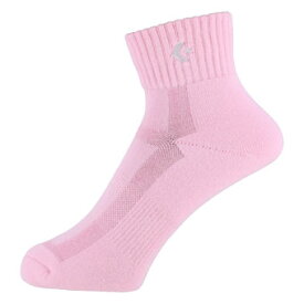バスケットソックス ジュニア キッズ ウェア クルーソックス コンバース Converse Kids Color Ankle Socks P.Pink 【BWG】 コモノ