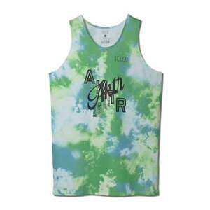 �o�X�P�b�g�m�[�X���[�u�@�^���N�g�b�v �E�F�A �A�N�^�[ AKTR MIXTURE TIEDYE TANK WHITE �yMEN'S�z