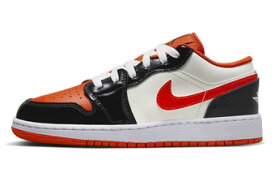 バスケットシューズ バッシュ スニーカー ジョーダン Jordan Air Jordan 1 Low SE GS　Halloween GS Sail/Orange-Black ストリート 【GS】キッズ