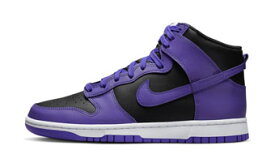 バスケットシューズ バッシュ スニーカー ナイキ Nike Dunk High Retro BTTYS Black/Purple ストリート