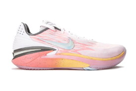 バスケットシューズ バッシュ ナイキ Nike Air Zoom G.T. Cut 2 Pink/White