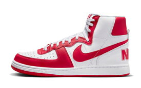 シューズ スニーカー ナイキ Nike Terminator Hi White/Red ストリート