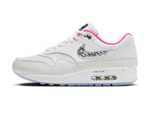 V[Y Xj[J[ jO iCL Nike Air Max 1 Unlock White/Pink jO g[jO Xg[g