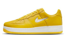 バスケットシューズ バッシュ スニーカー ナイキ Nike Air Force 1 Low Retro Yellow Jewel ストリート