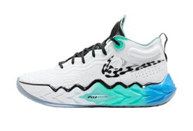 バスケットシューズ バッシュ ナイキ Nike Air Zoom G.T. Run Unlock Your Space WHITE/BLACK/BLUE