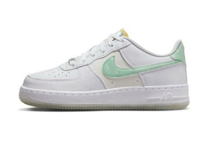 V[Y Xj[J[ iCL Nike Air Force 1 Low LV8 GS GS White/Mint/Phantom Xg[g yGSzLbY