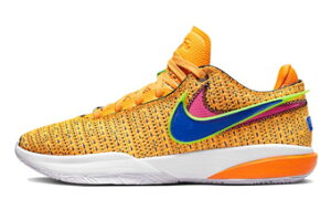 �o�X�P�b�g�V���[�Y �o�b�V�� �i�C�L Nike Lebron 20 Orange/Blue/Pink-