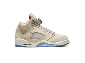 バスケットシューズ バッシュ スニーカー ジョーダン Jordan Air Jordan 5 Retro SE Craft GS GS Brown/Orange/Sail ストリート 【GS】キッズ