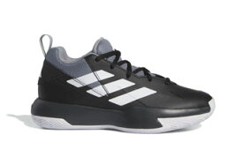 バスケットシューズ バッシュ アデイダス Adidas CROSSEM UP Select Wide GS Black/White/Grey 【GS】キッズ