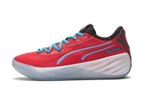 �o�X�P�b�g�V���[�Y �o�b�V�� �X�N�[�g�E�w���_�[�\�� �v�[�} Puma All-Pro NITRO Red/Black/Blue