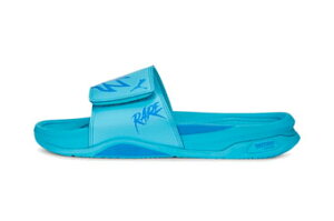 oXPbgV[Y obV {[ v[} Puma Dream Nitro MB.02 Slides Bright Aqua-Ultra Blue