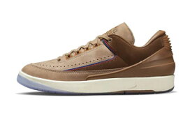 バスケットシューズ バッシュ スニーカー Two 18 コラボ ジョーダン Jordan Air Jordan 2 Retro Low SP Tan Brown ストリート