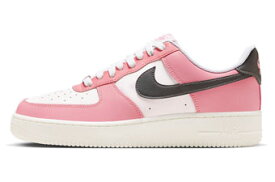 バスケットシューズ バッシュ スニーカー Neapolitan ナイキ Nike AIR FORCE 1 '07 LV8 White/Pink/Brown ストリート