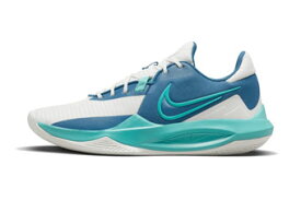 バスケットシューズ バッシュ ナイキ Nike Precision 6 White/Blue