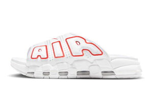 oXPbgV[Y obV Xj[J[ iCL Nike Wmns Air More Uptempo Slide W White/Red Xg[g yWOMEN'Sz