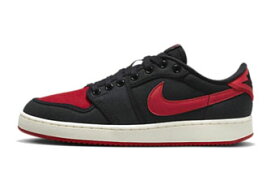 バスケットシューズ バッシュ スニーカー ジョーダン Jordan AJKO 1 Low Bred Black/Red ストリート