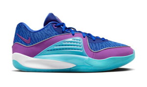 �o�X�P�b�g�V���[�Y �W���j�A �L�b�Y �o�b�V�� �i�C�L Nike KD 16 Royal/Purple/Silver �K�[���Y���f�� �q���p