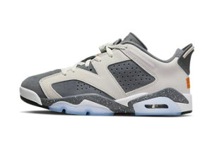 �o�X�P�b�g�V���[�Y �o�b�V�� �X�j�[�J�[ �p���E�T���W�F���}�� �W���[�_�� Jordan Air Jordan 6 Retro Low PSG Light Bone/Orange/Iron Grey �X�g���[�g