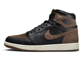 バスケットシューズ バッシュ スニーカー ジョーダン Jordan Air Jordan 1 High Retro OG　 Black/Metallic Gold ストリート