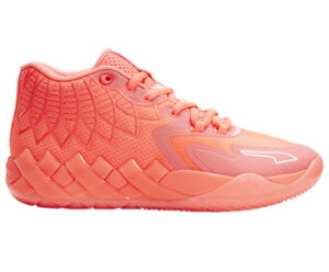 �o�X�P�b�g�V���[�Y �o�b�V�� �������{�[�� �v�[�} Puma MB.01 BCA Pink Alert/Pink