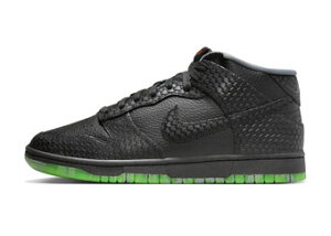 V[Y Xj[J[ nEB iCL Nike Dunk Mid@PRM Halloween Black/Green Xg[g