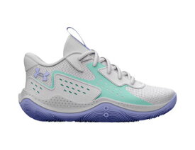 バスケットシューズ バッシュ アンダーアーマー UnderArmour UA Jet '23 PS PS Grey/Turquoise 【PS】