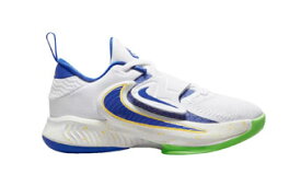 バスケットシューズ バッシュ フリーク ナイキ Nike Zoom Freak 4 PS PS White/Blue/Green 【PS】