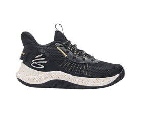 バスケットシューズ バッシュ アンダーアーマー UnderArmour UA Curry 3Z7 GS GS Black/Gold 【GS】キッズ