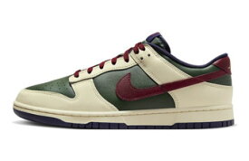 バスケットシューズ バッシュ スニーカー From Nike To you. Oregon USA ナイキ Nike Dunk Low Retro PRM Green/Red/Obsidian/Royal/Coconut Milk ストリート