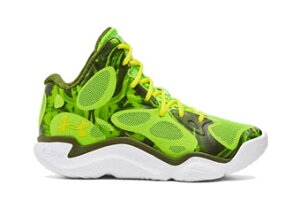 oXPbgV[Y obV tg A_[A[}[ UnderArmour Curry Spawn Flotro Rileyfs Choice Green/Yellow