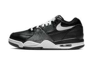 �o�X�P�b�g�V���[�Y �o�b�V�� �X�j�[�J�[ �i�C�L Nike Stussy × Air Flight 89 Low SP Black/White �X�g���[�g