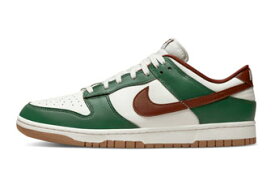 バスケットシューズ バッシュ スニーカー ナイキ Nike Dunk Low Retro Gorge Green White/Green/Red ストリート